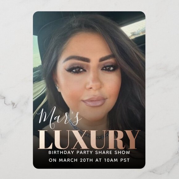 My Birthday Party Luxury Share Show + Lots of Giveaways 3/20/2025 at 10AM PST - Picture 2 of 12